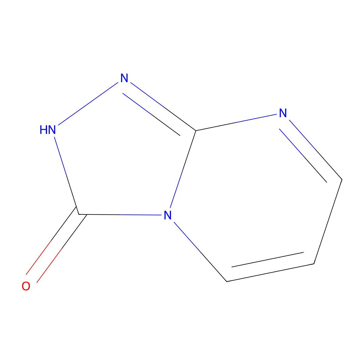 [1,2,4]triazolo[4,3-a]pyrimidin-3(2H)-one molecular structure, CAS 63206-77-9