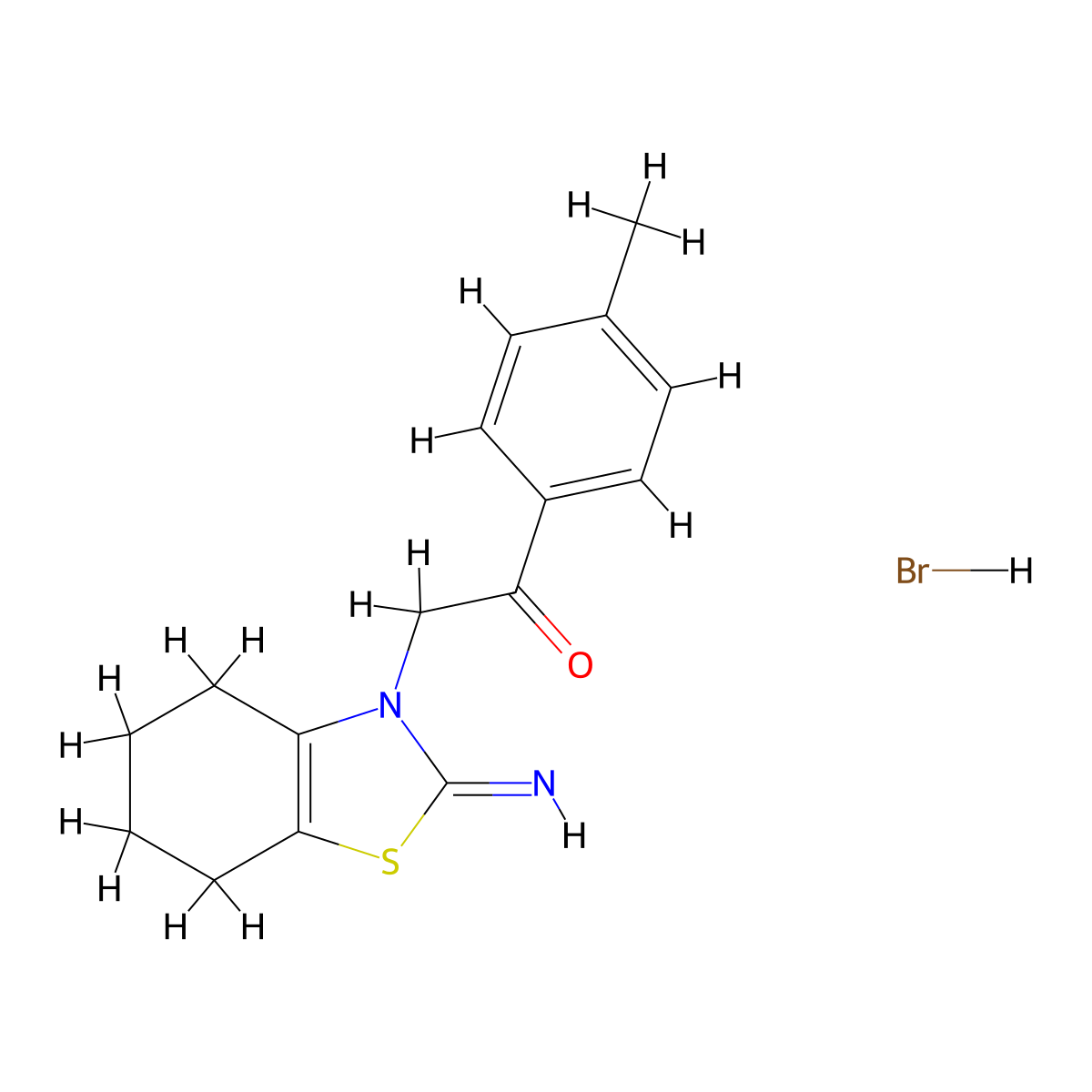 Pifithrin molecular structure, CAS 63208-82-2