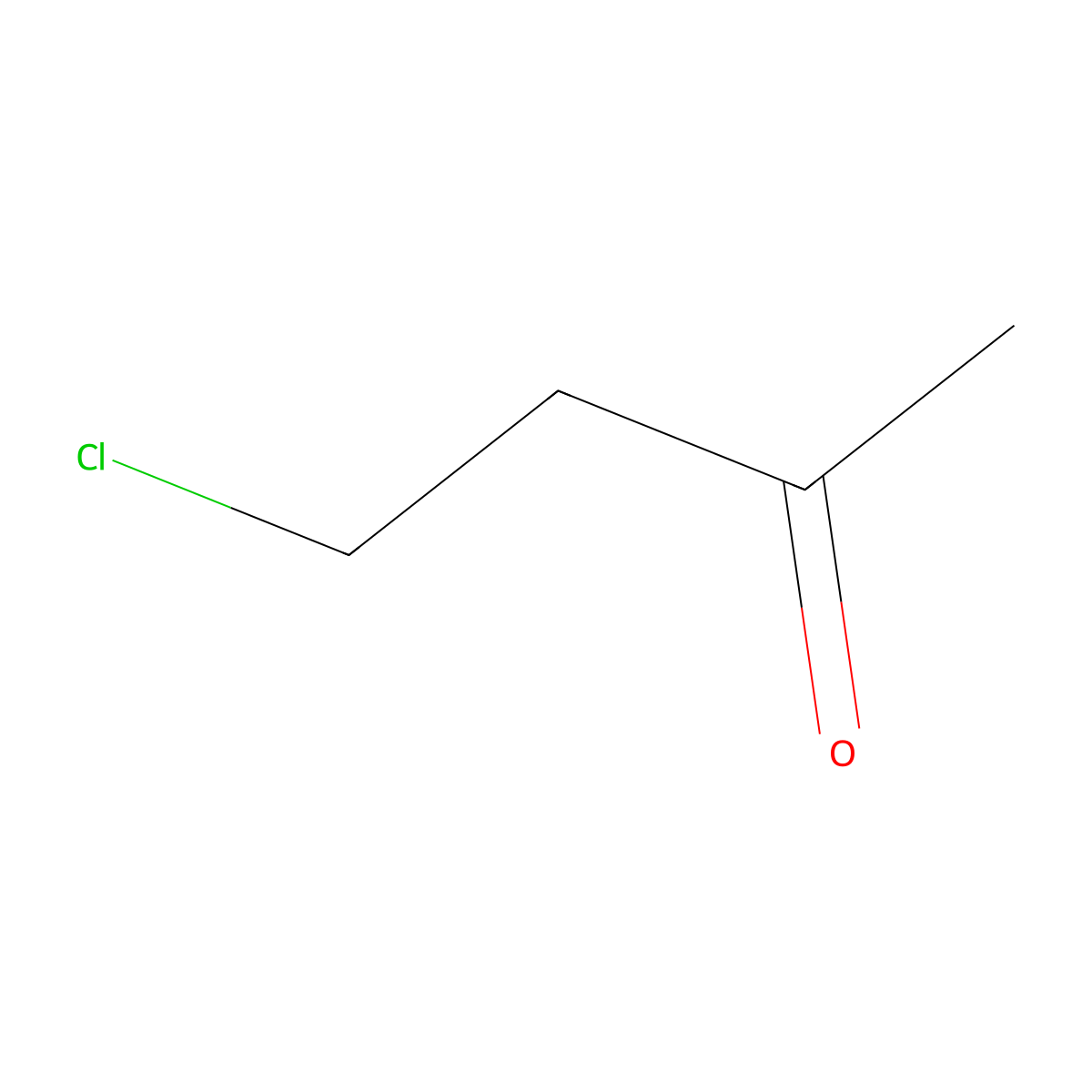 4-Chloro-2-butanone molecular structure, CAS 6322-49-2