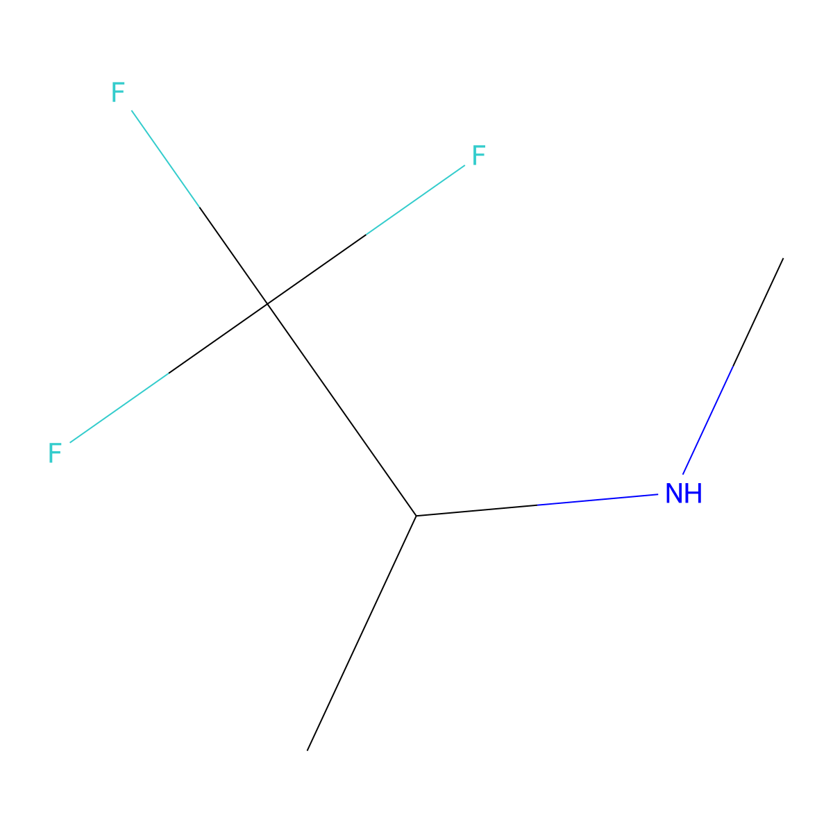 1,1,1-Trifluoro-N-methylpropan-2-amine molecular structure, CAS 632344-06-0