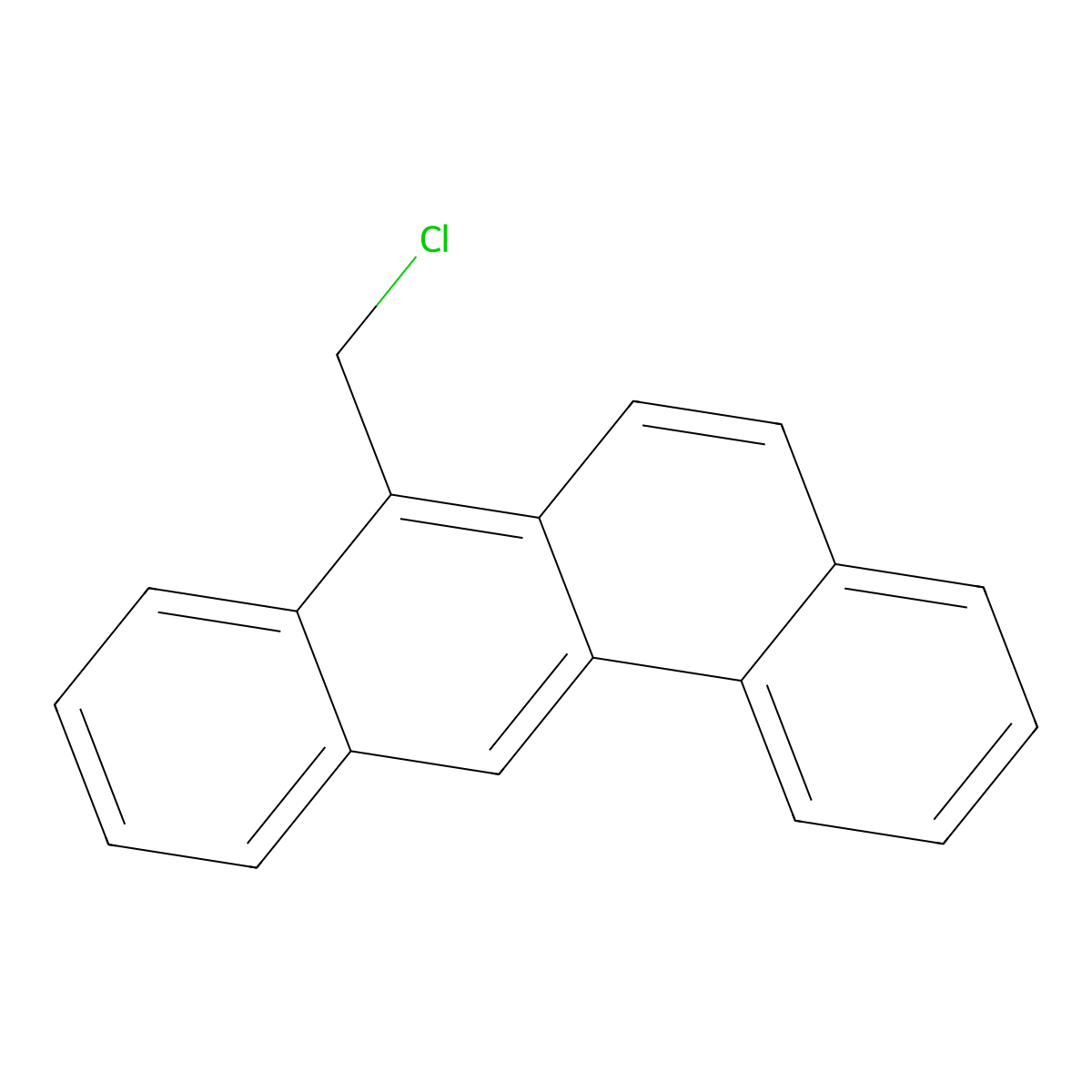 7-(Chloromethyl)benz(a)anthracene molecular structure, CAS 6325-54-8