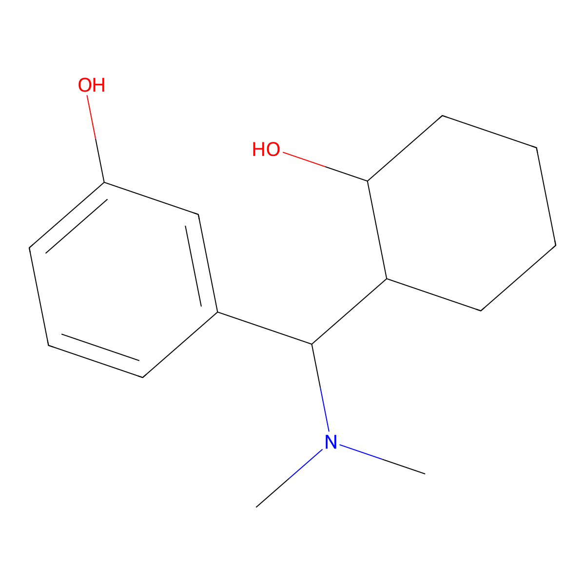 Ciramadol molecular structure, CAS 63269-31-8