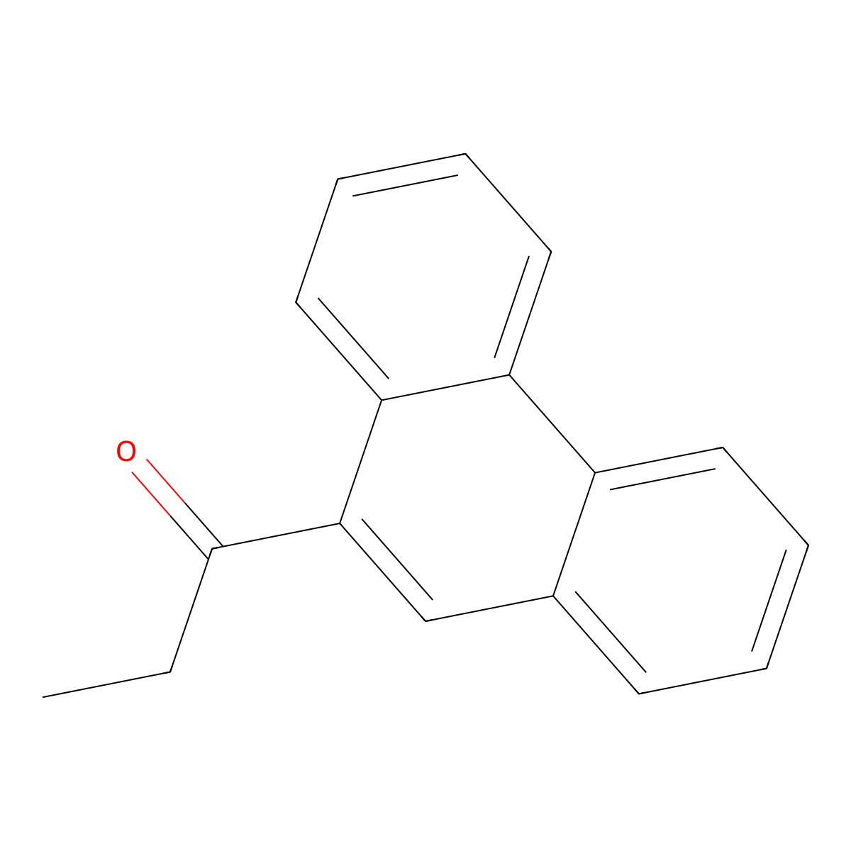 1-(Phenanthren-9-yl)propan-1-one molecular structure, CAS 6327-86-2