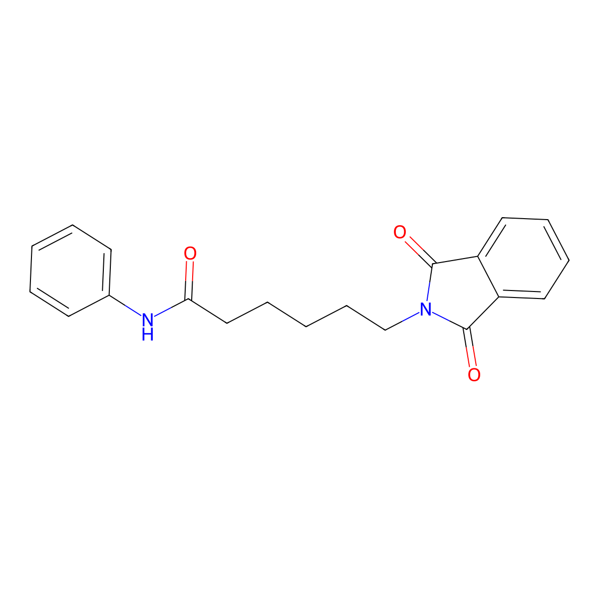 6-(1,3-dioxo-1,3-dihydro-2H-isoindol-2-yl)-N-phenylhexanamide molecular structure, CAS 63330-01-8