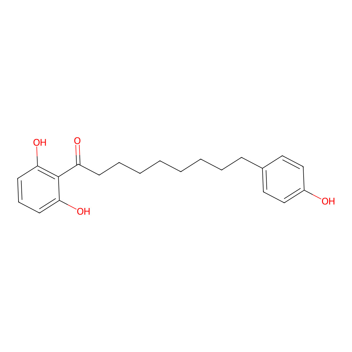 Malabaricone B molecular structure, CAS 63335-24-0
