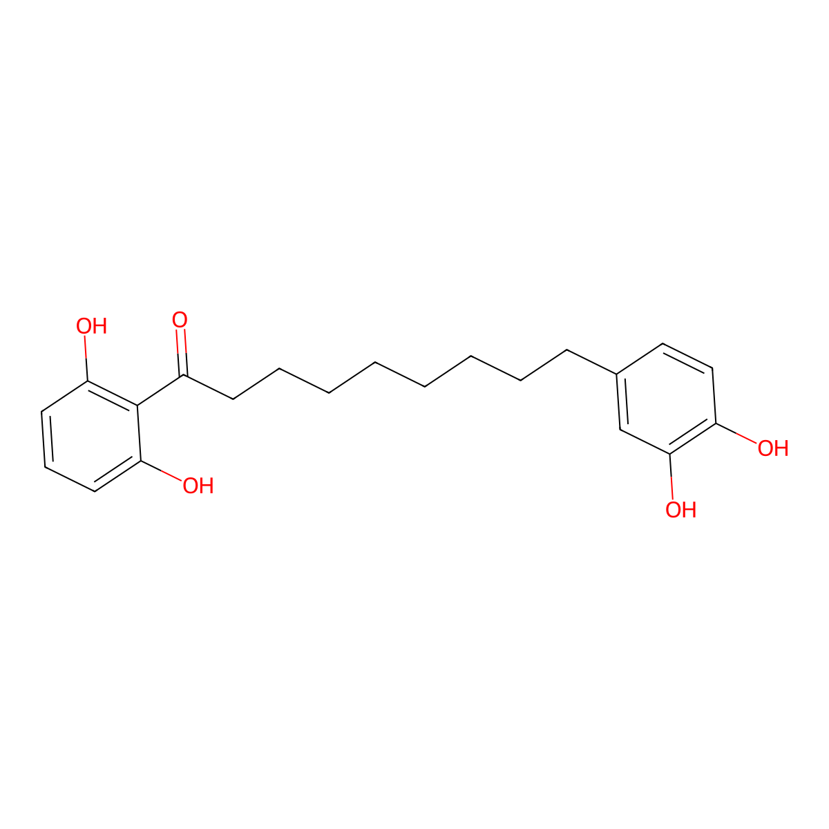 Malabaricone C molecular structure, CAS 63335-25-1