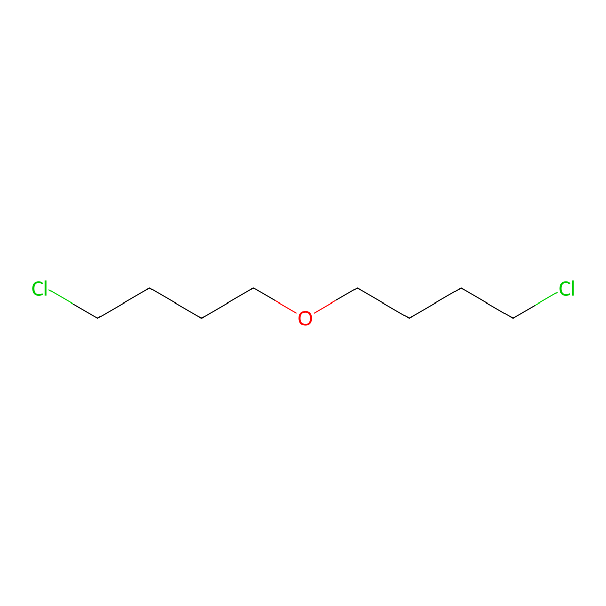 Butane, 1,1'-oxybis(4-chloro- molecular structure, CAS 6334-96-9