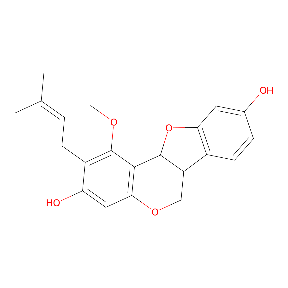 Edudiol molecular structure, CAS 63343-94-2