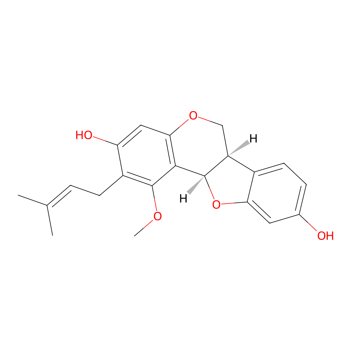 Edudiol molecular structure, CAS 63343-94-2