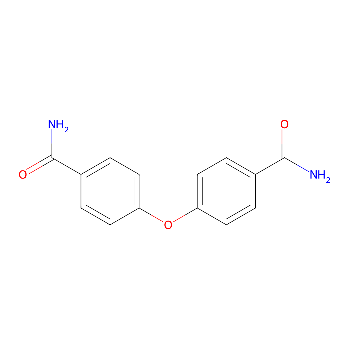 4-(4-Carbamoylphenoxy)benzamide molecular structure, CAS 6336-34-1