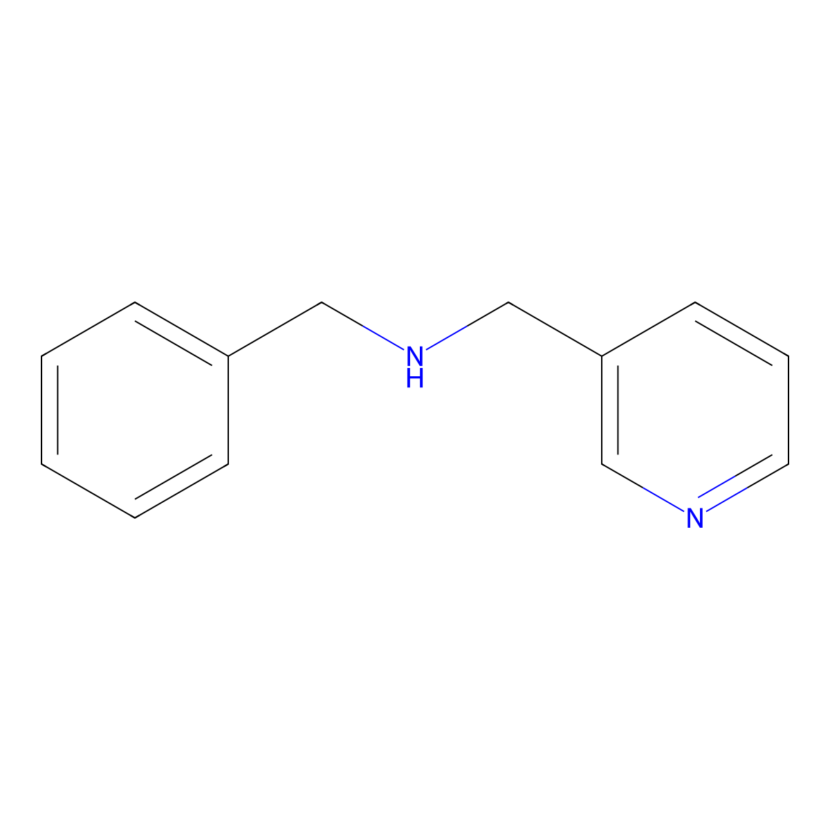 N-Nicotinylbenzylamine molecular structure, CAS 63361-56-8