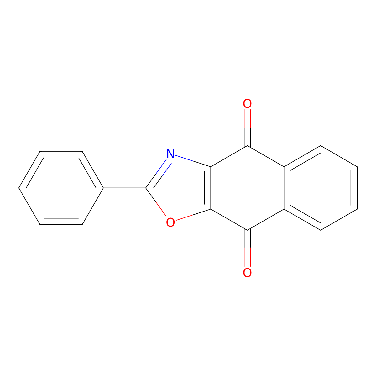 2-Phenylnaphtho[2,3-D]oxazole-4,9-dione molecular structure, CAS 63388-44-3