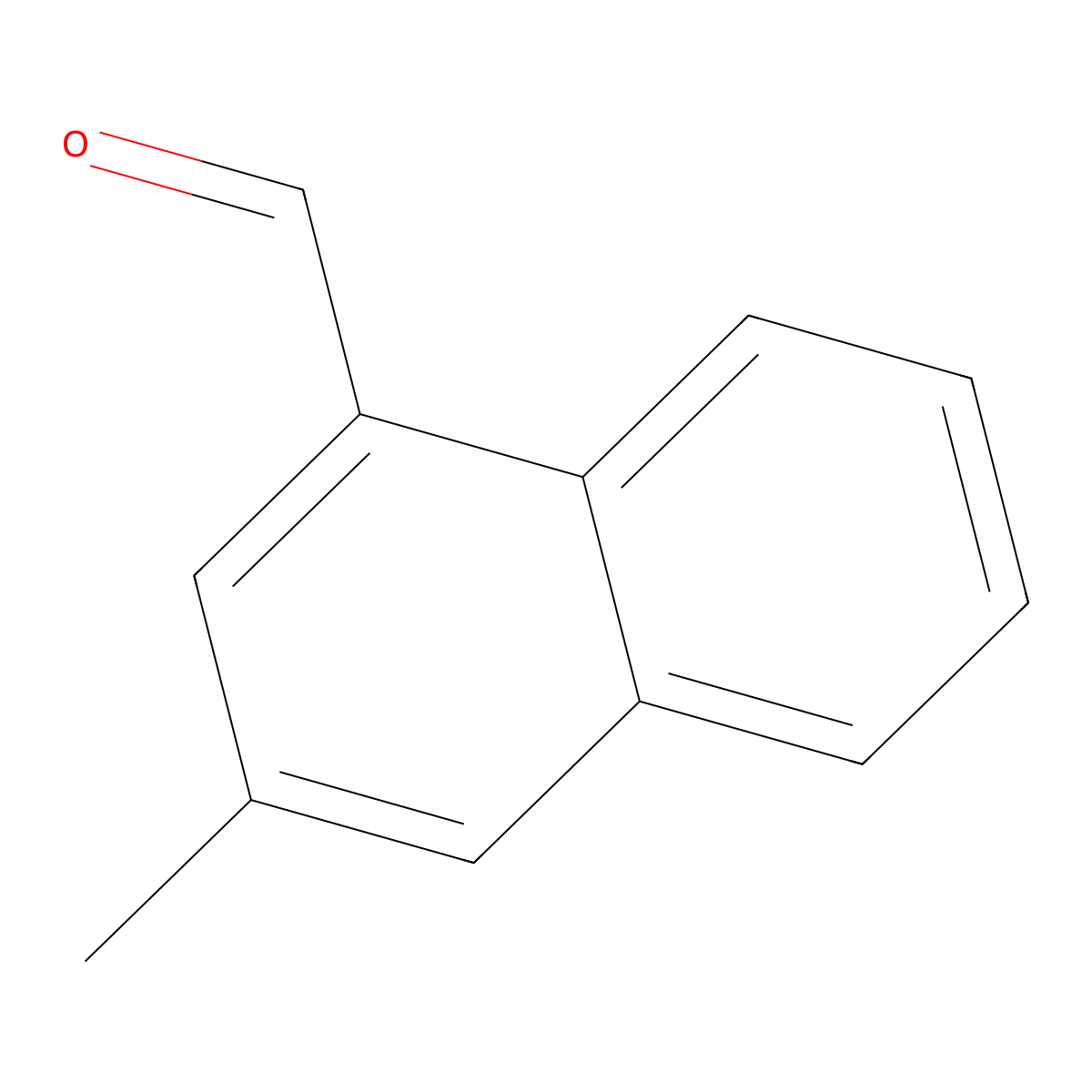 3-Methylnaphthalene-1-carboxaldehyde molecular structure, CAS 63409-02-9