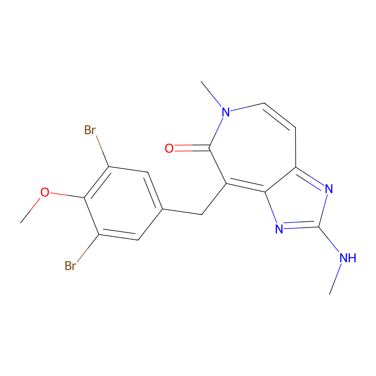 Ceratamine A molecular structure, CAS 634151-15-8