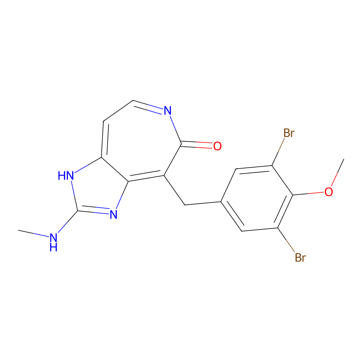 Ceratamine B molecular structure, CAS 634151-16-9
