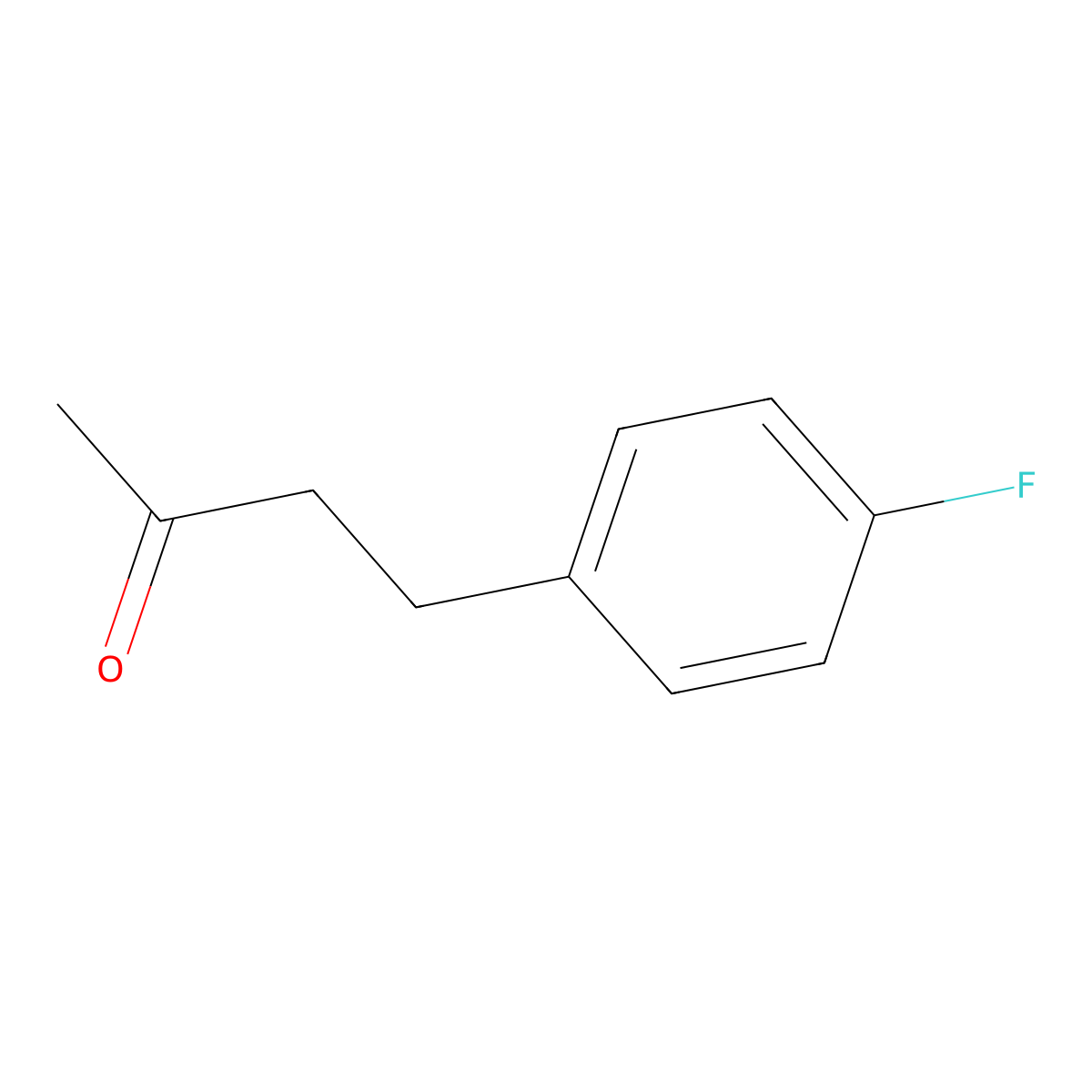 4-(4-Fluorophenyl)butan-2-one molecular structure, CAS 63416-61-5