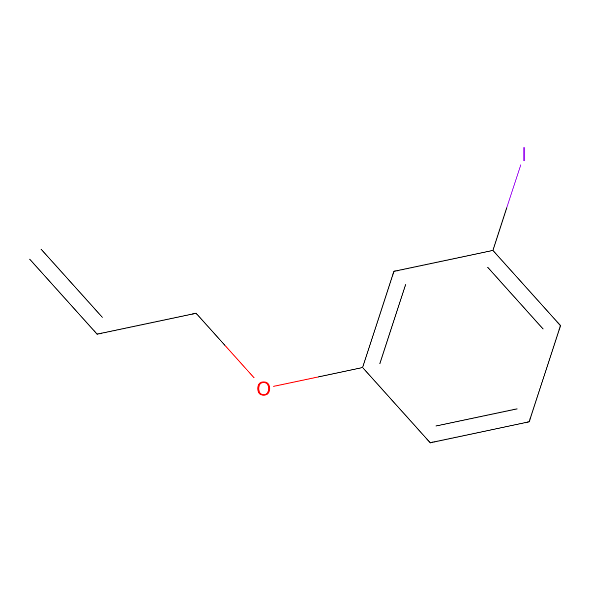 1-(Allyloxy)-3-iodobenzene molecular structure, CAS 634164-01-5