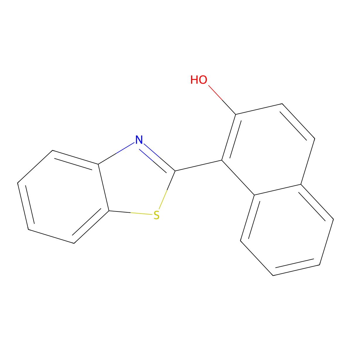 1-(Benzo[d]thiazol-2-yl)naphthalen-2-ol molecular structure, CAS 6344-18-9