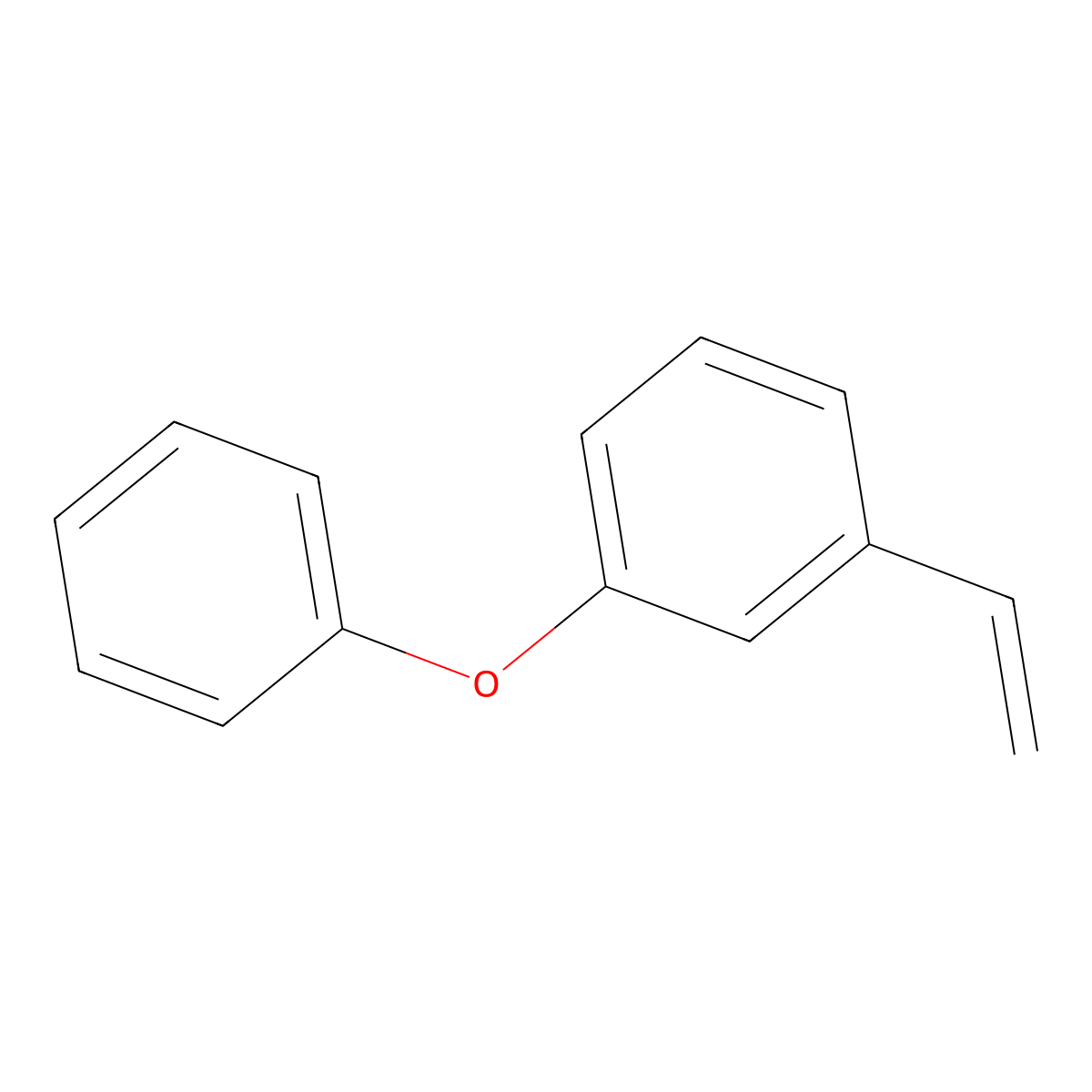 1-Phenoxy-3-vinylbenzene molecular structure, CAS 63444-54-2