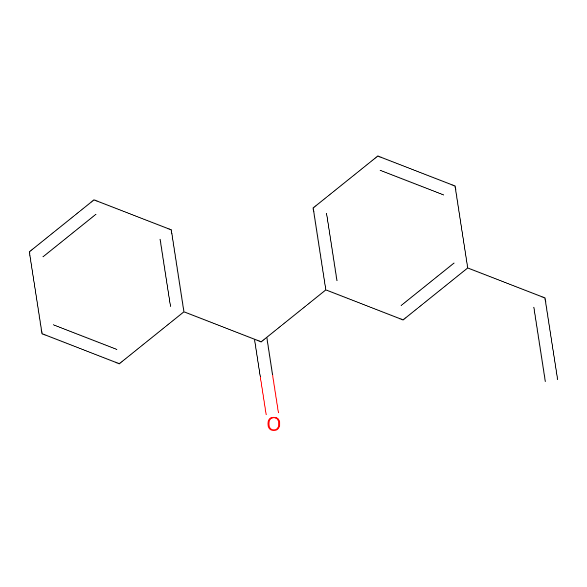 Methanone, (3-ethenylphenyl)phenyl- molecular structure, CAS 63444-57-5
