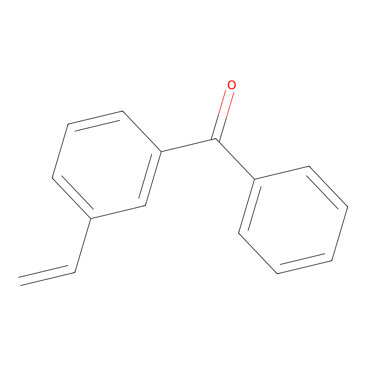 Methanone, (3-ethenylphenyl)phenyl- molecular structure, CAS 63444-57-5