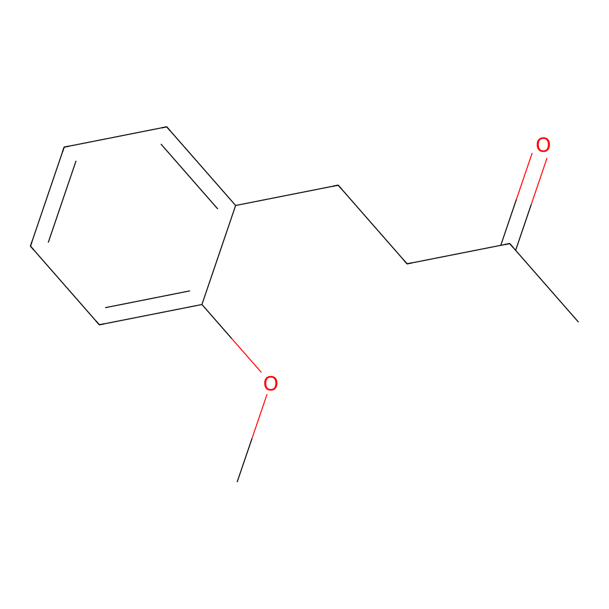 4-(2-Methoxyphenyl)butan-2-one molecular structure, CAS 63449-79-6