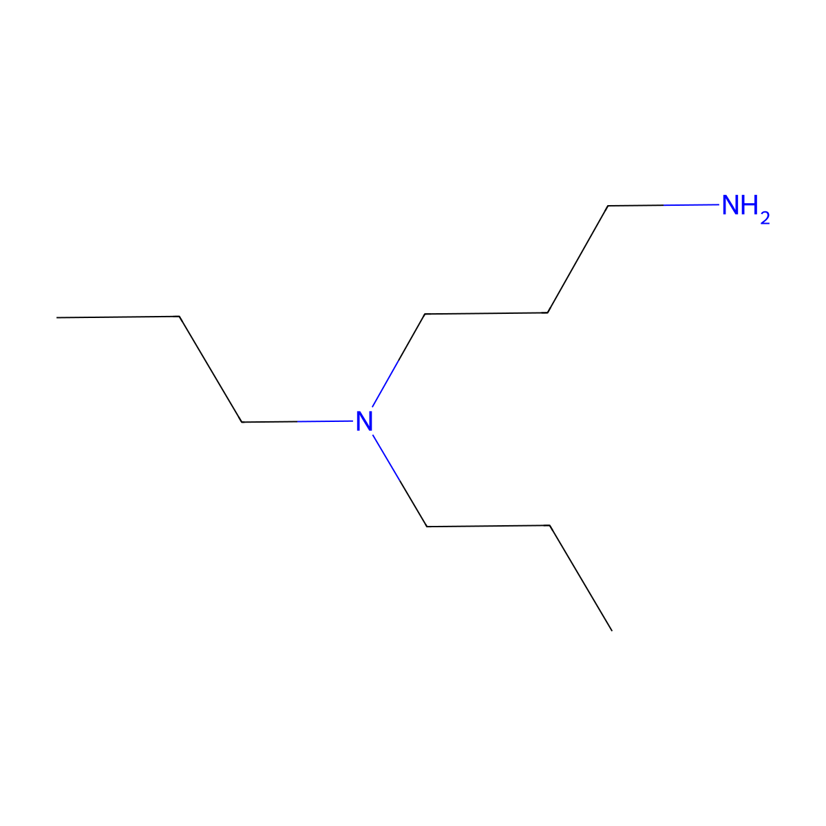 n,n-Dipropylpropane-1,3-diamine molecular structure, CAS 6345-82-0