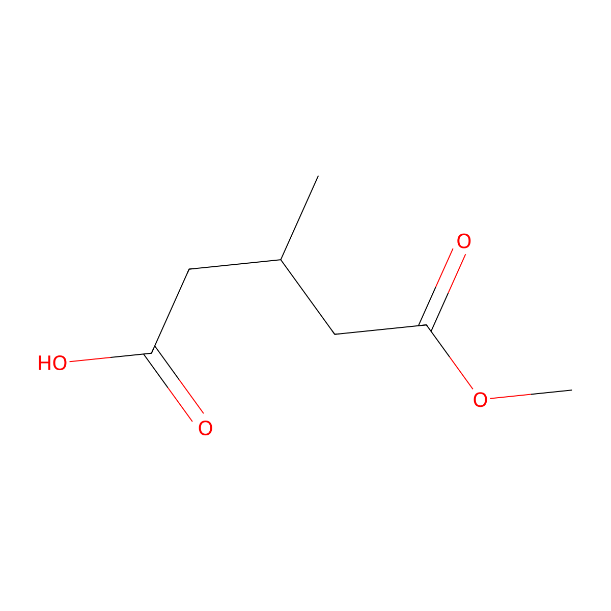 (R)-1-Methyl hydrogen 3-methylglutarate molecular structure, CAS 63473-60-9