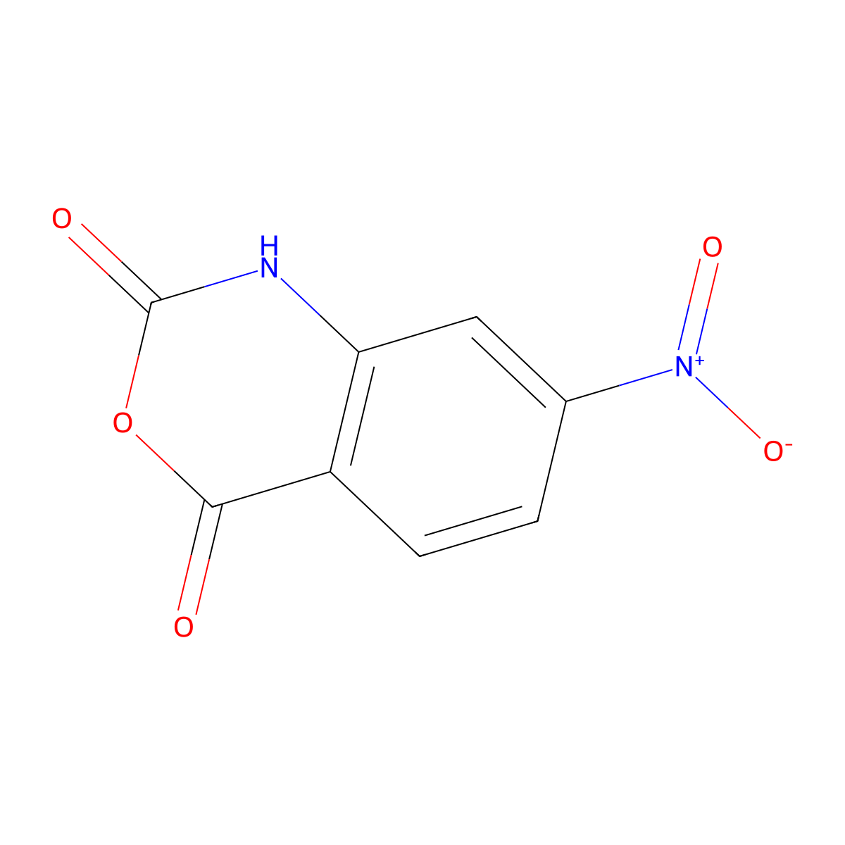 4-Nitro-isatoic anhydride molecular structure, CAS 63480-10-4