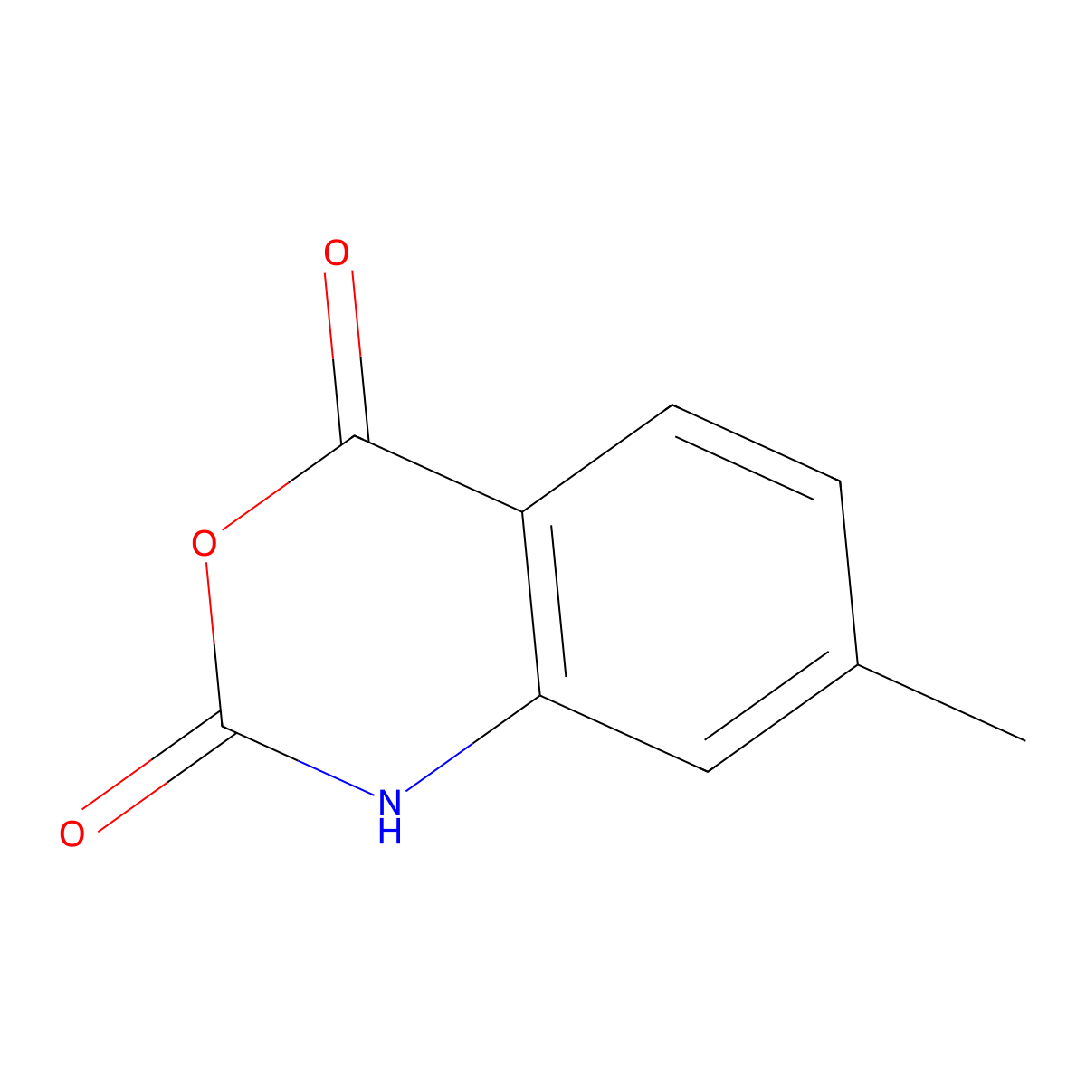 4-Methyl-isatoic anhydride molecular structure, CAS 63480-11-5