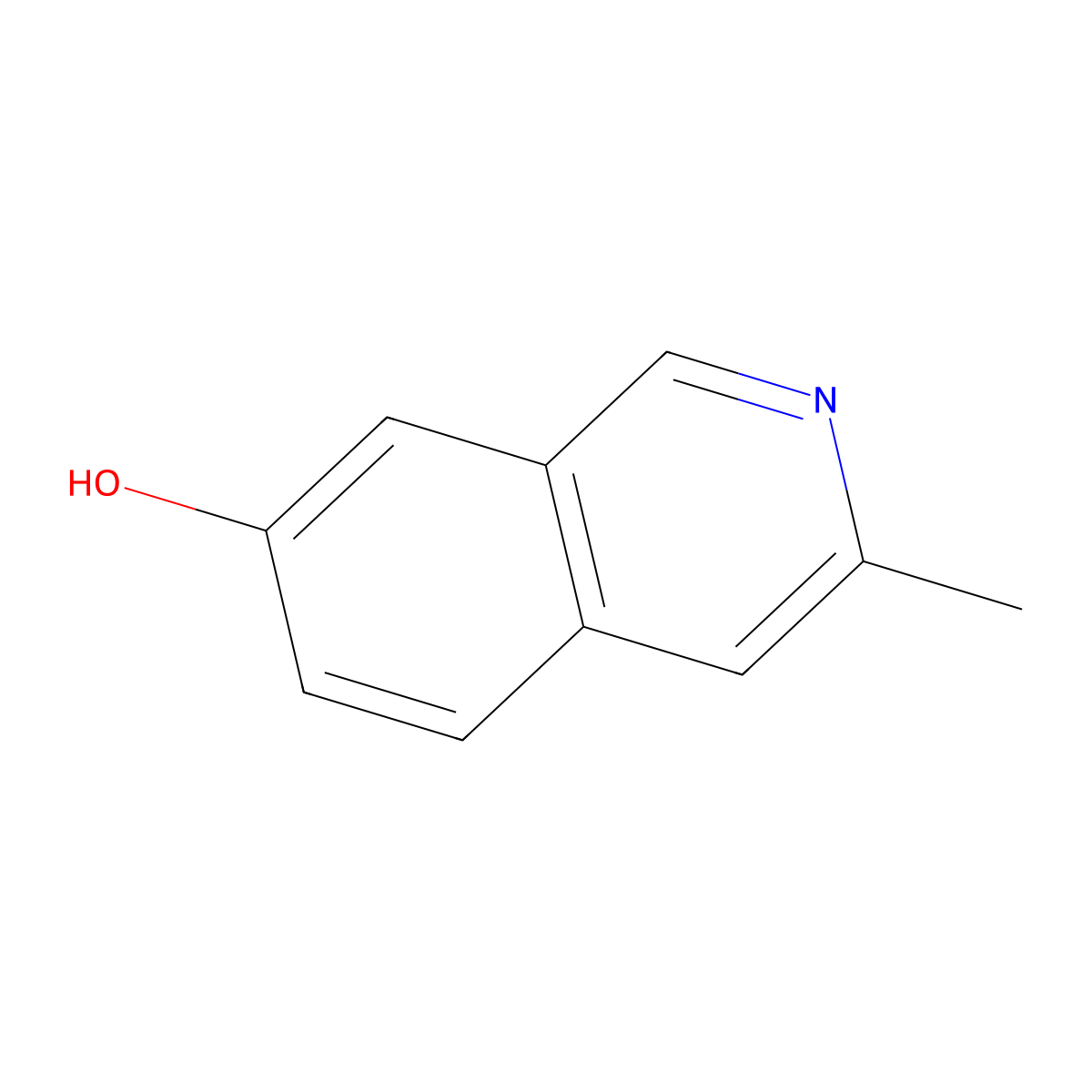 3-Methylisoquinolin-7-ol molecular structure, CAS 63485-73-4