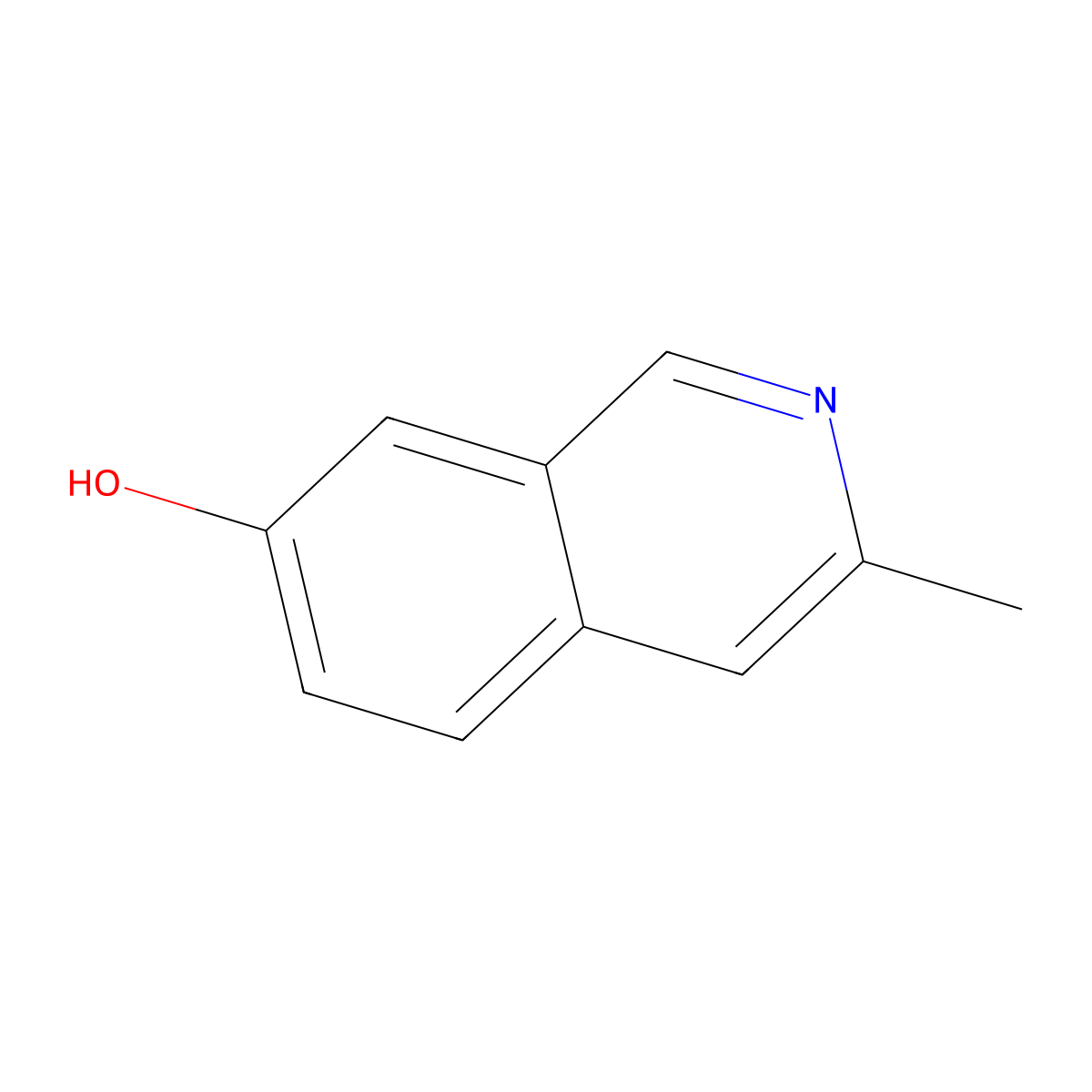 3-Methylisoquinolin-7-ol molecular structure, CAS 63485-73-4