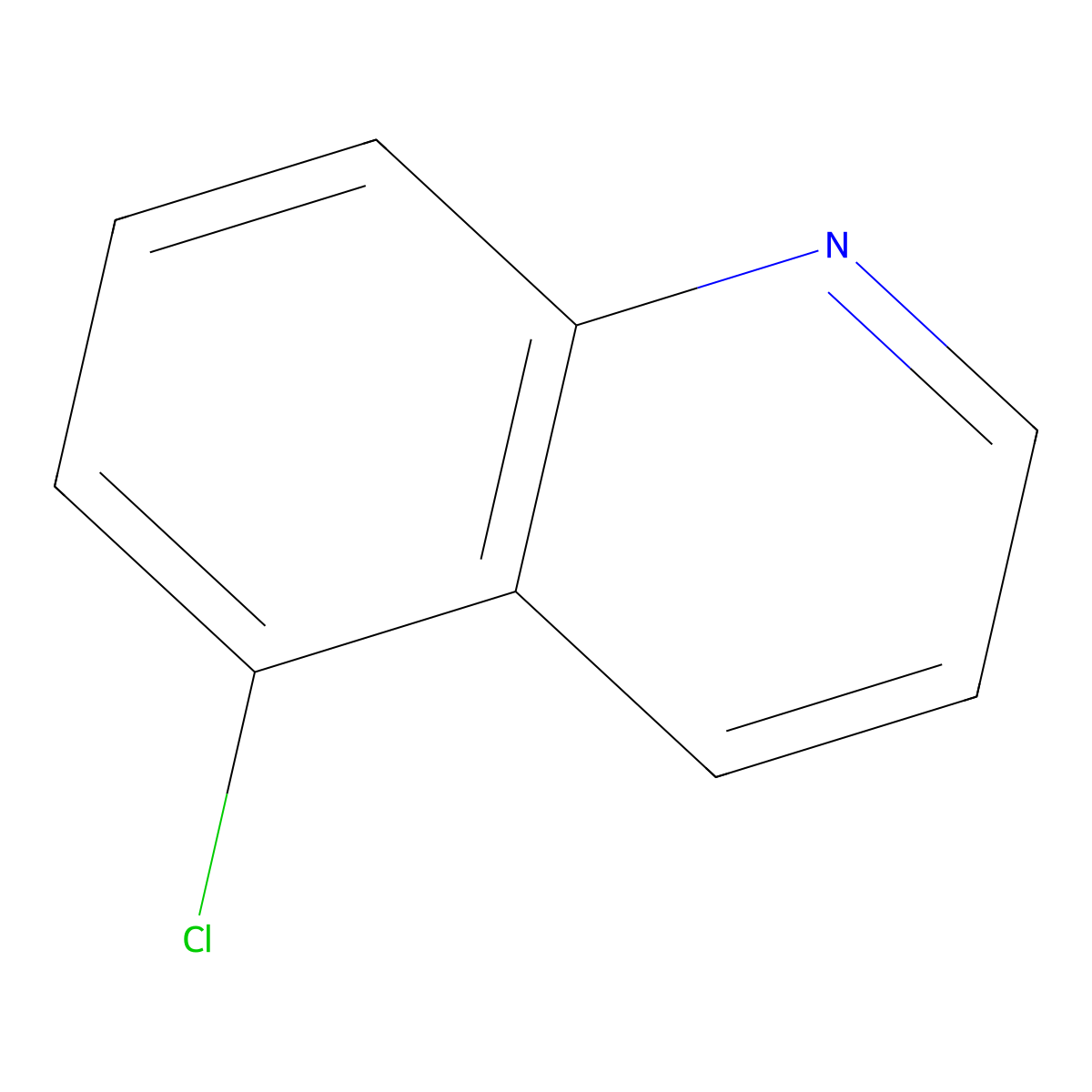 5-Chloroquinoline molecular structure, CAS 635-27-8