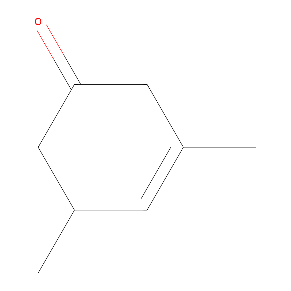 3,5-Dimethylcyclohex-3-en-1-one molecular structure, CAS 63507-69-7
