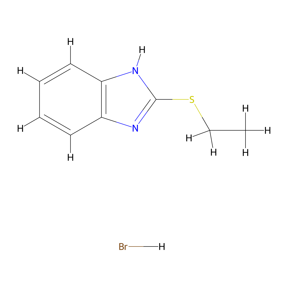 Bemethyl molecular structure, CAS 63513-71-3