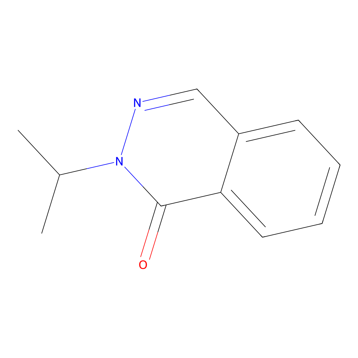 2-(Propan-2-yl)-1,2-dihydrophthalazin-1-one molecular structure, CAS 63536-32-3