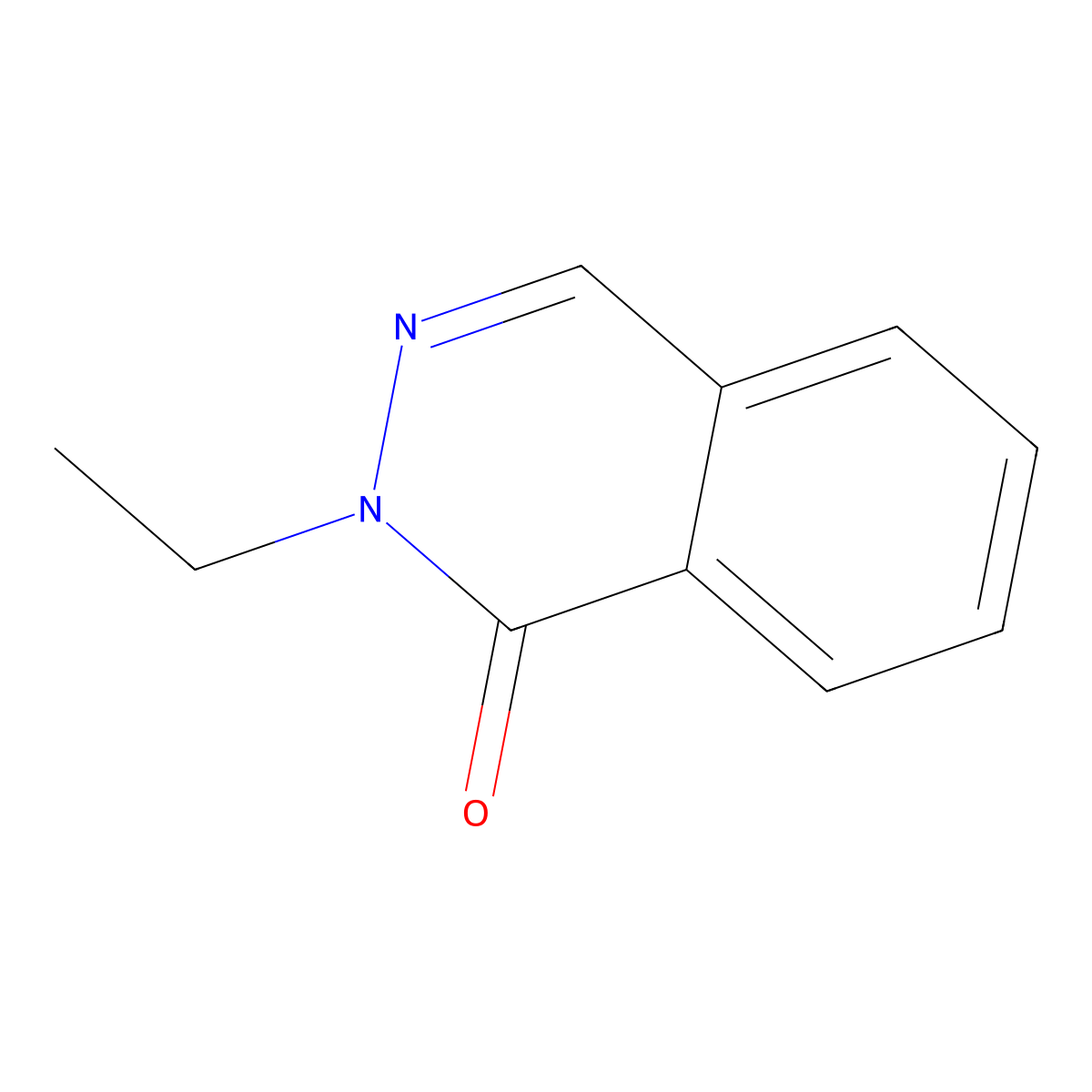 2-Ethylphthalazin-1(2h)-one molecular structure, CAS 63536-33-4
