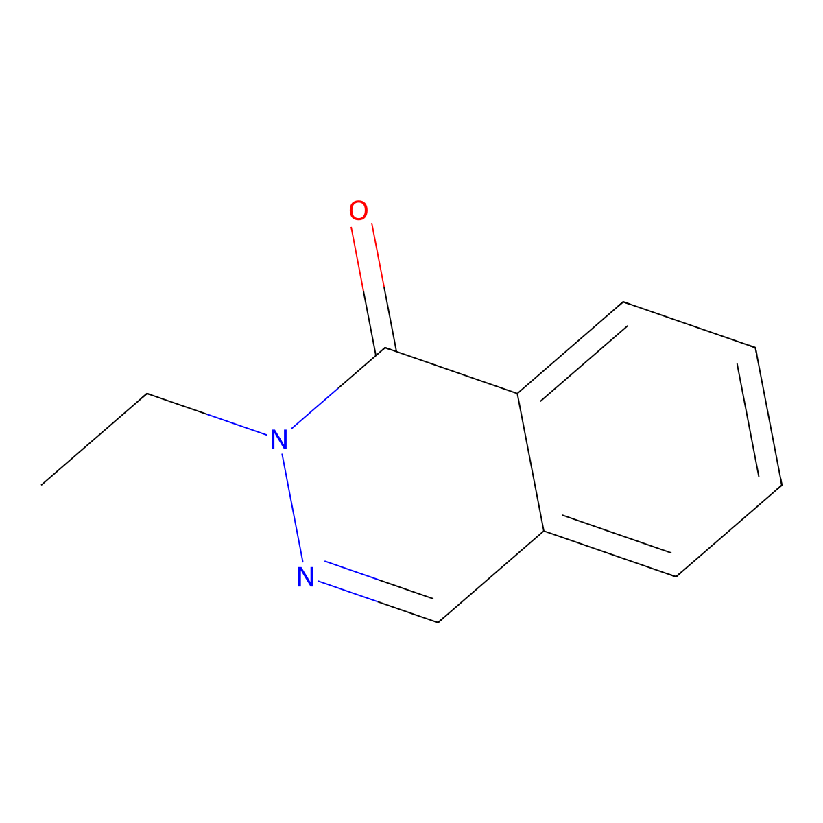 2-Ethylphthalazin-1(2h)-one molecular structure, CAS 63536-33-4