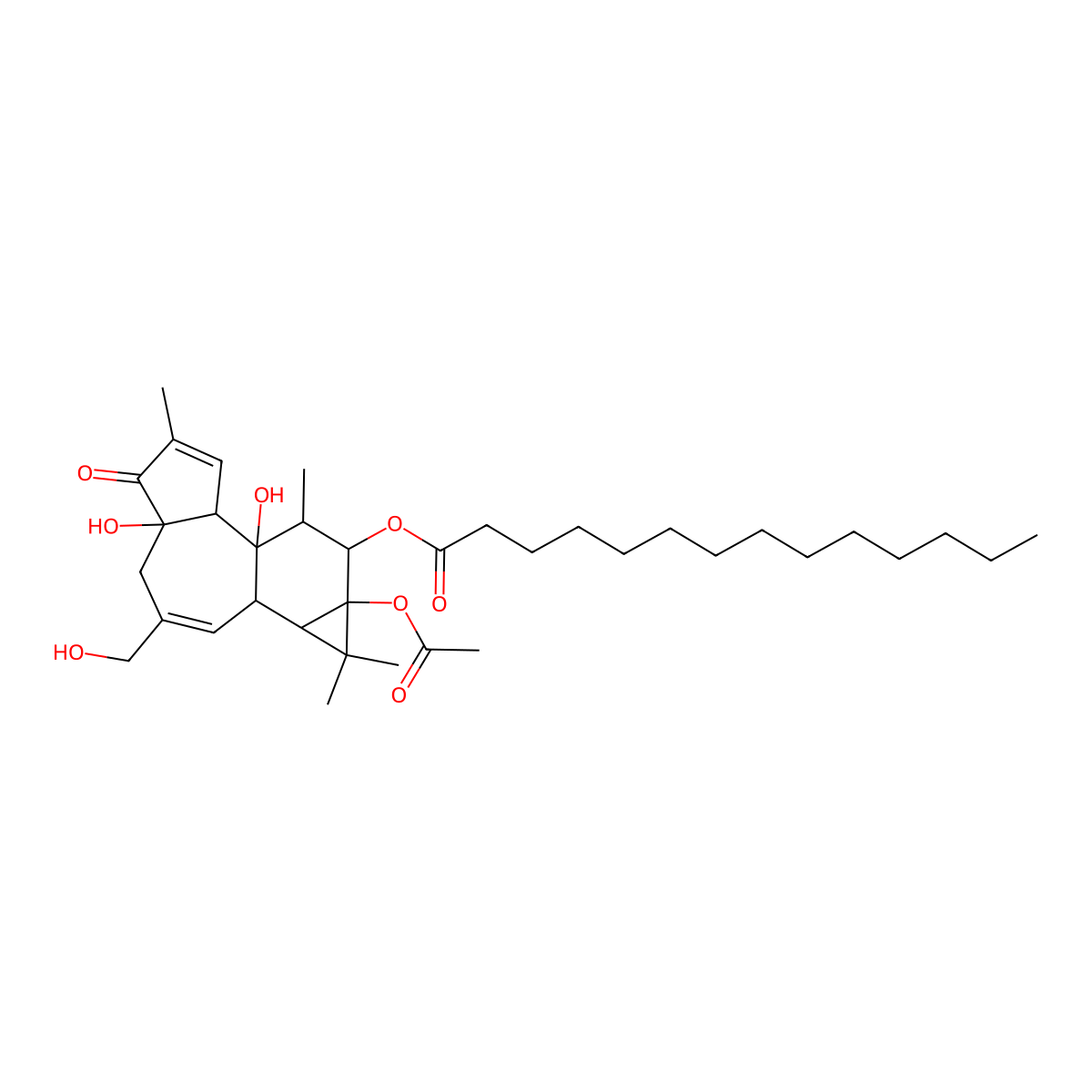 4alpha-Phorbol 12-myristate 13-acetate molecular structure, CAS 6357-44-4