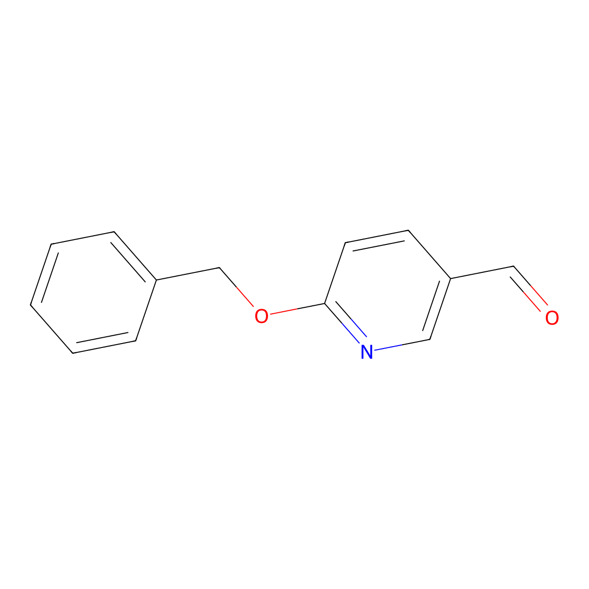 6-(Benzyloxy)nicotinaldehyde molecular structure, CAS 635712-99-1