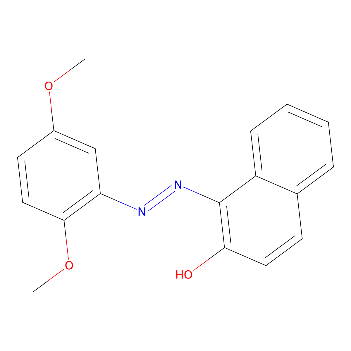 C.I. Solvent Red 80 molecular structure, CAS 6358-53-8