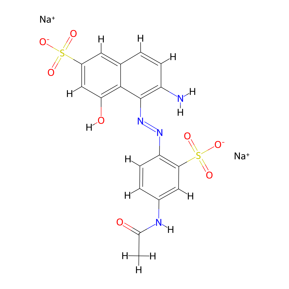 Acid Red 37 molecular structure, CAS 6360-07-2