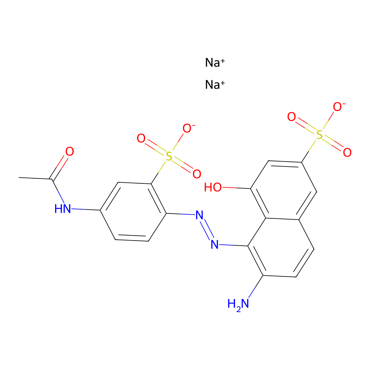 Acid Red 37 molecular structure, CAS 6360-07-2