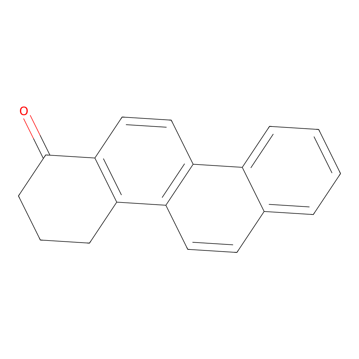 1(2H)-Chrysenone, 3,4-dihydro- molecular structure, CAS 63642-50-2