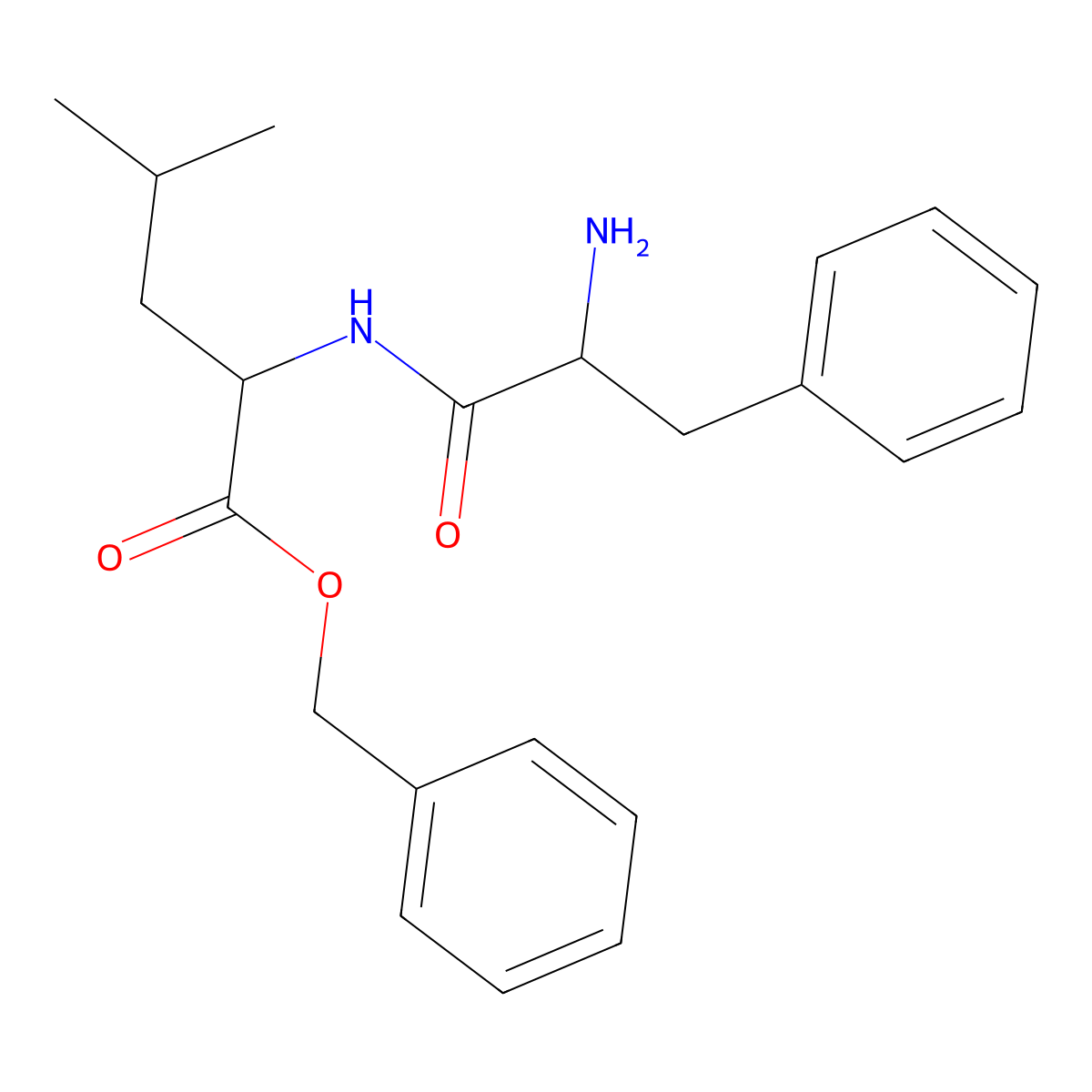 H-Phe-Leu-Obzl molecular structure, CAS 63649-15-0