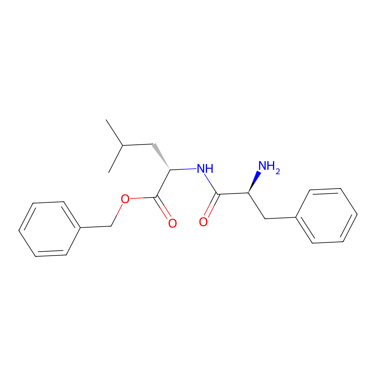 H-Phe-Leu-Obzl molecular structure, CAS 63649-15-0