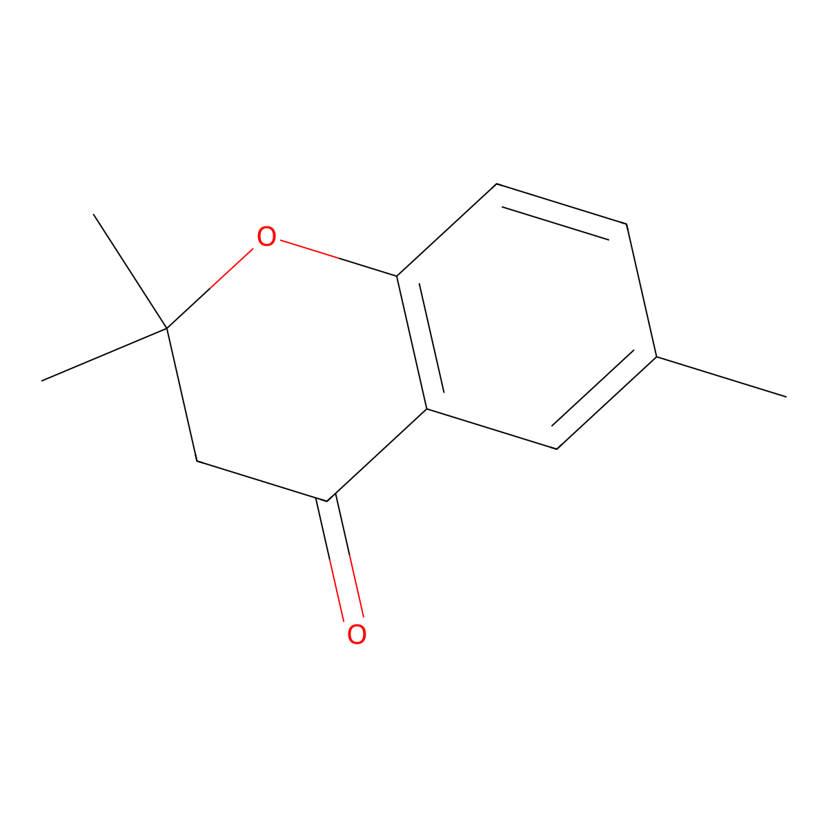 2,2,6-Trimethyl-4-chromanone molecular structure, CAS 63678-14-8