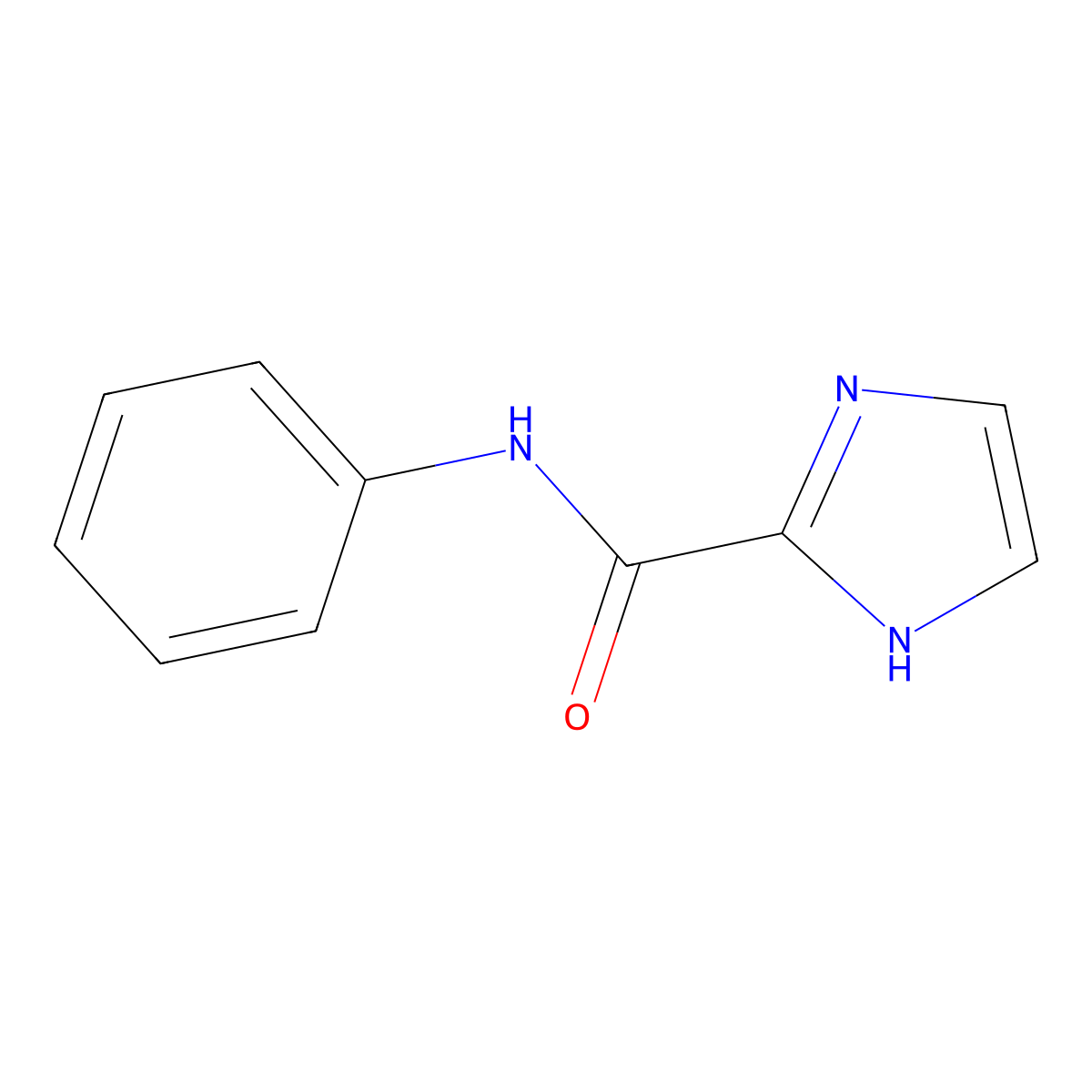 N-phenyl-1H-imidazole-2-carboxamide molecular structure, CAS 63678-16-0