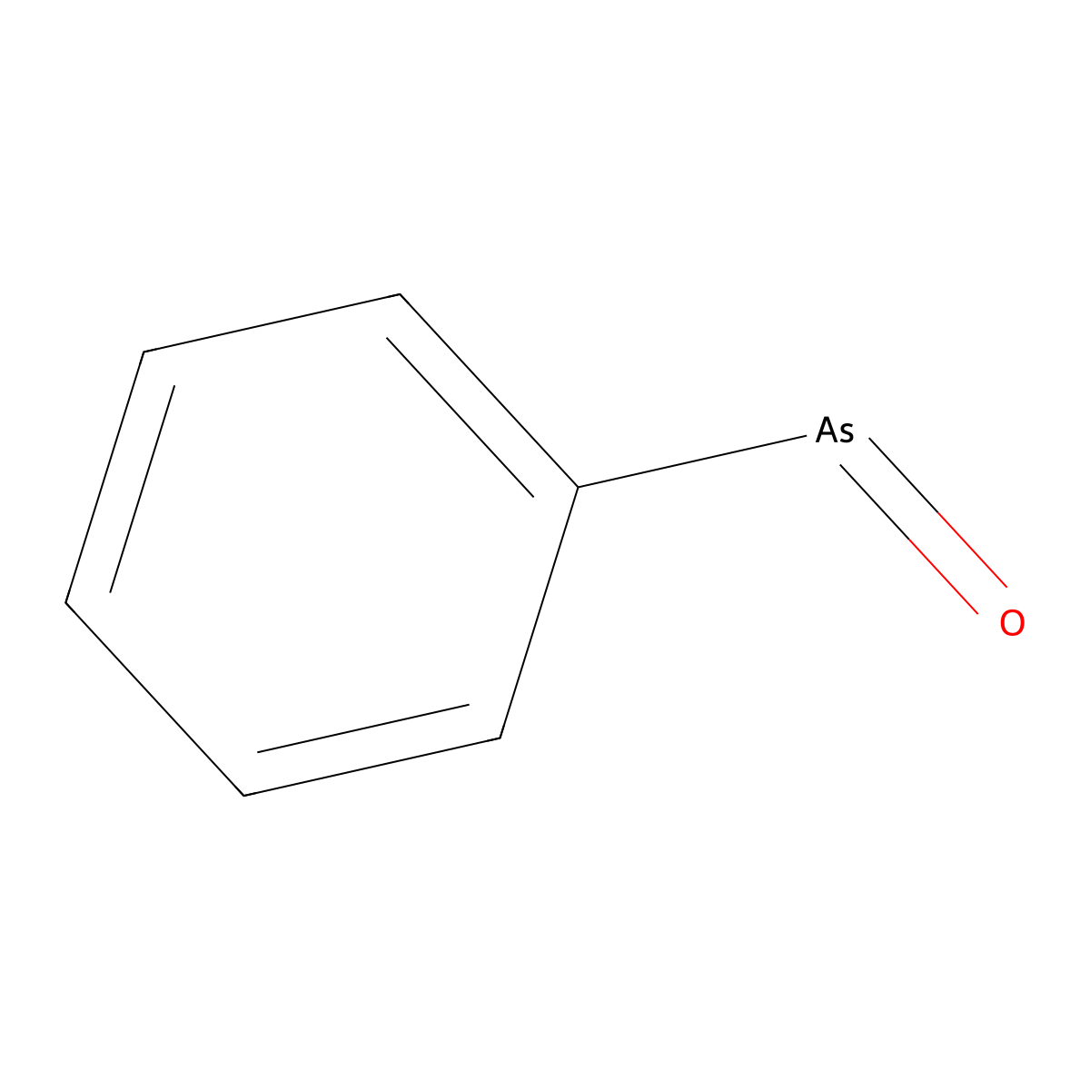 Phenylarsine Oxide molecular structure, CAS 637-03-6