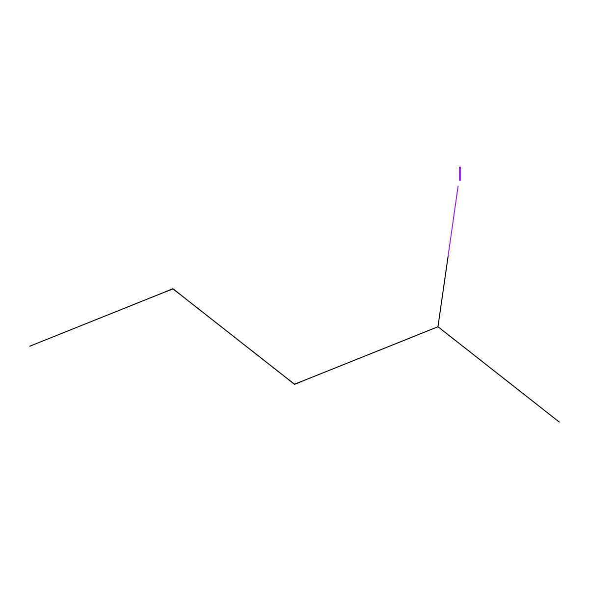 2-Iodopentane molecular structure, CAS 637-97-8